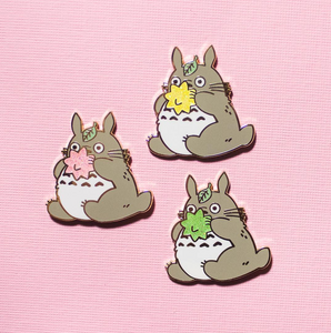 Sweet Tooth Totoro Enamel Pin
