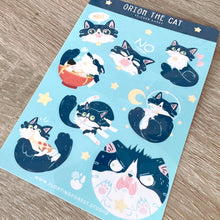 Orion the Cat Sticker set